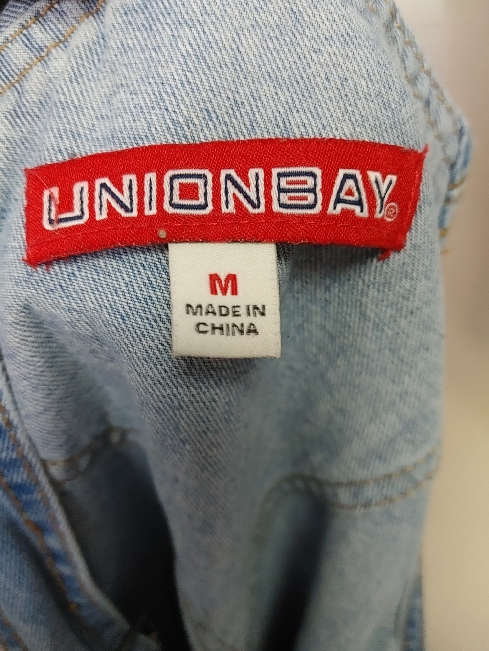 Upcycled Boho Quilt Patch Denim Overalls Size M - Picture 8 of 13